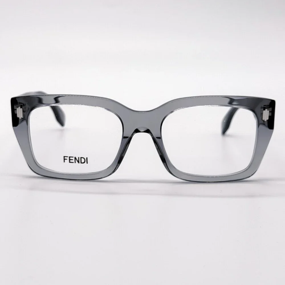 NEW FENDI FE50094I 020 GREY UNISEX EYEGLASSES FENDI